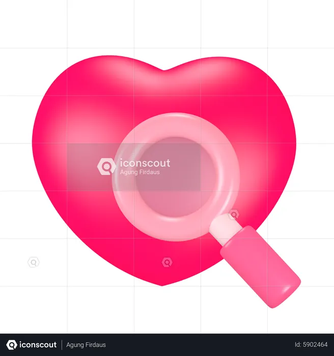 Find Love  3D Icon