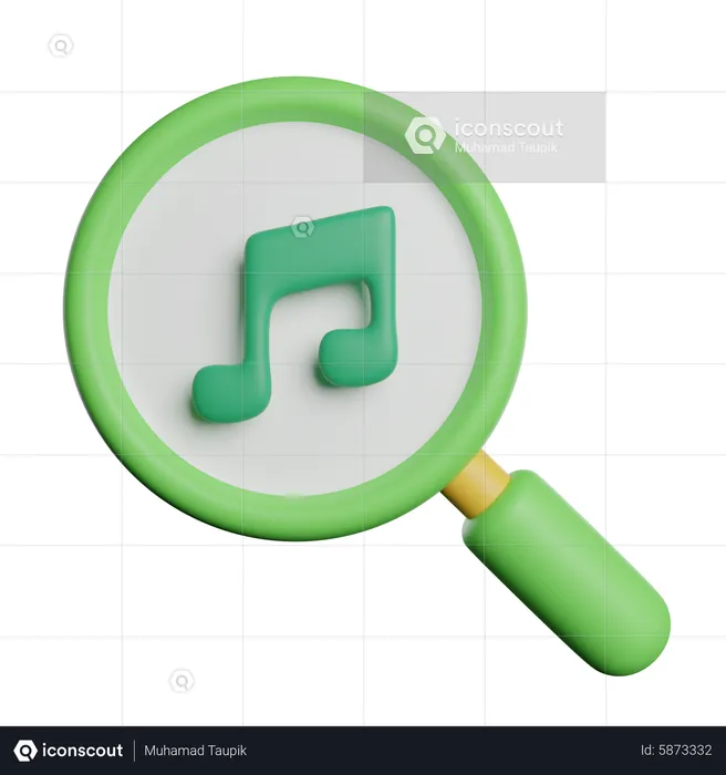 Find Music  3D Icon