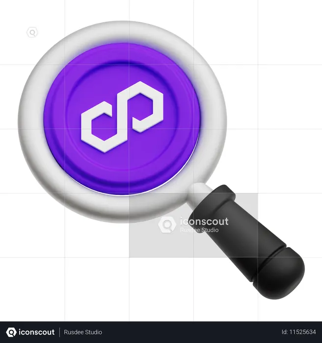 Find Polygon  3D Icon