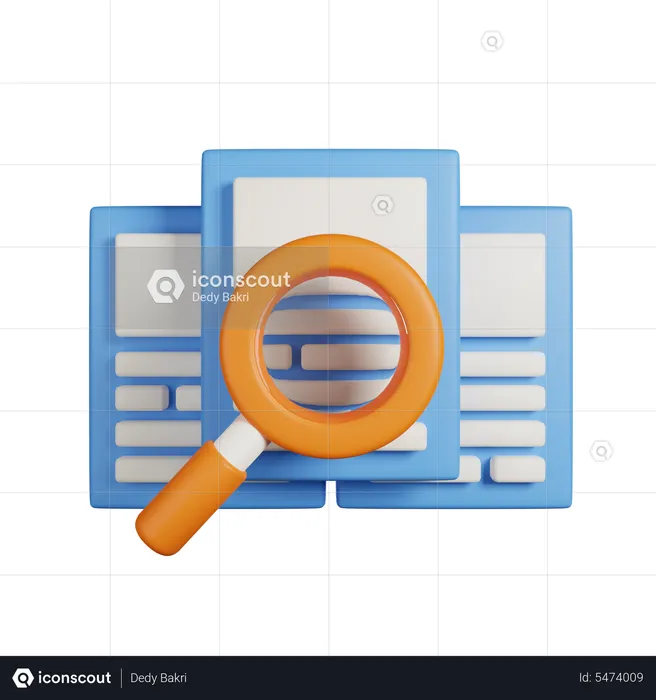 Find Product 3D Icon  3D Icon