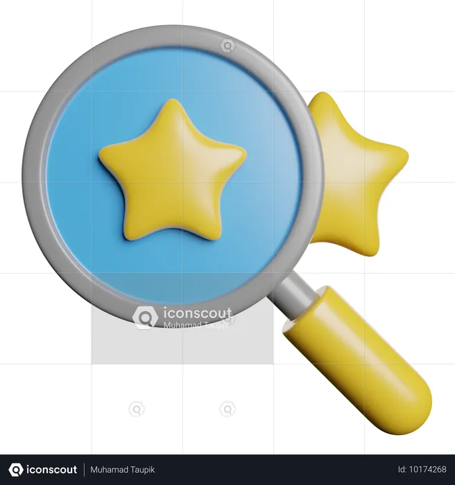 Find Review  3D Icon