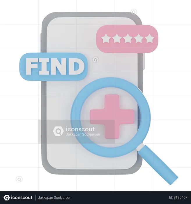 Find Treatment  3D Icon