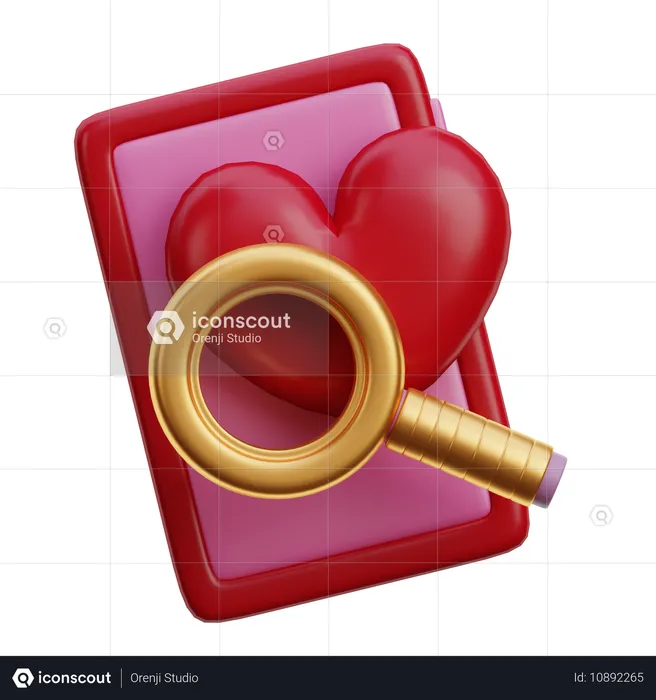 Finding Love  3D Icon