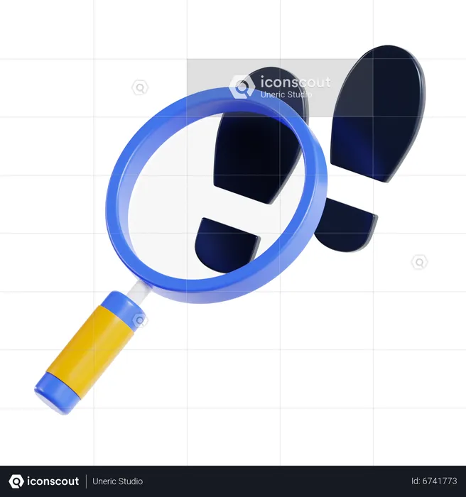 Finding Proof  3D Icon
