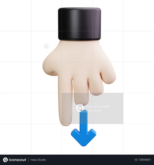 Finger  3D Icon