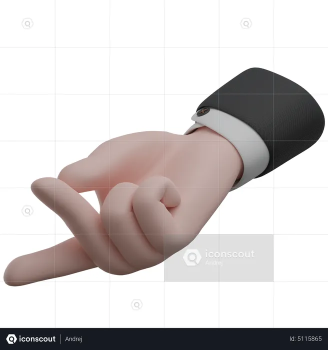 Finger Snapping Hand Gestures  3D Icon