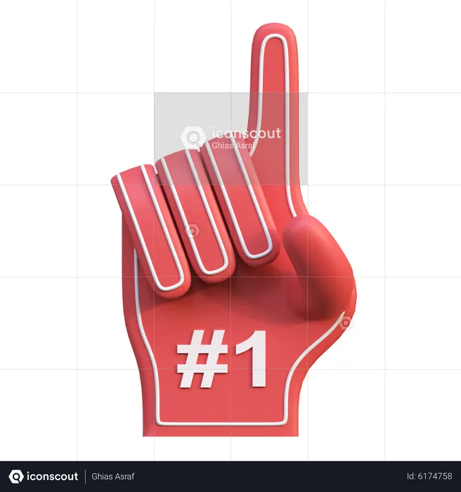 Finger Supporter  3D Icon