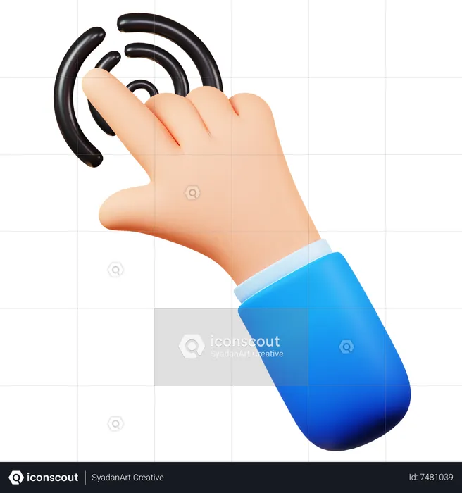 Fingerprint  3D Icon