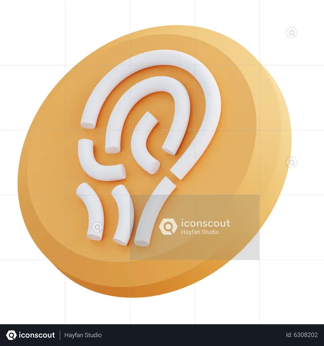 Fingerprint  3D Icon