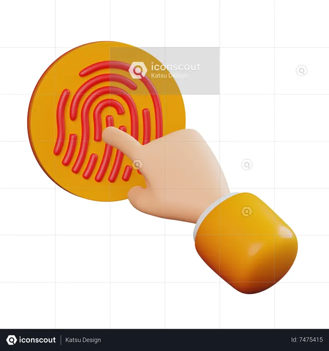 Fingger  3D Icon