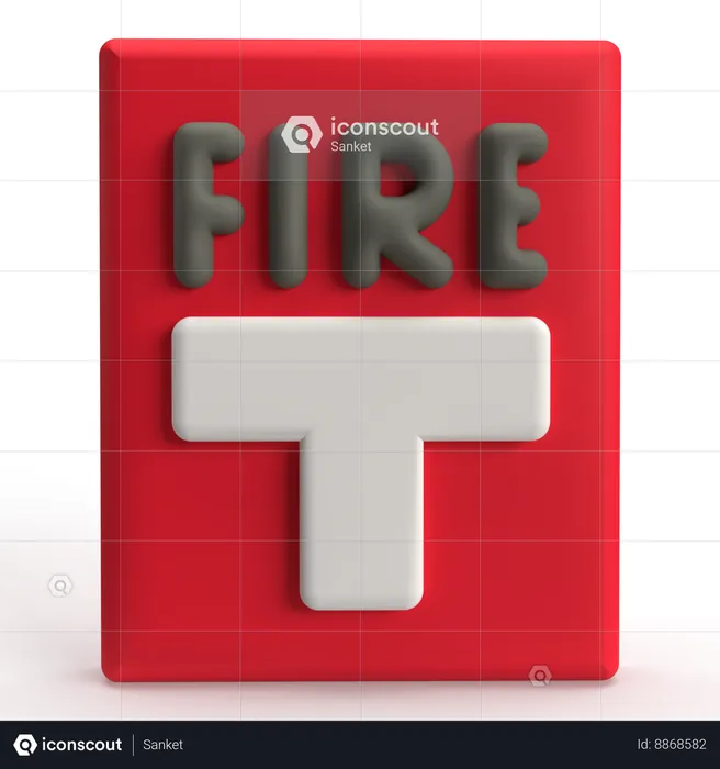 Fire  3D Icon