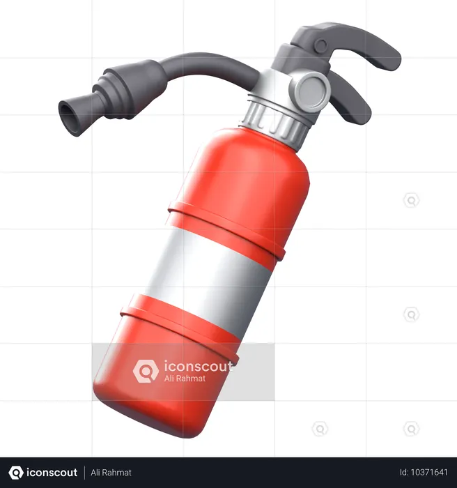 Fire Extinguisher  3D Icon