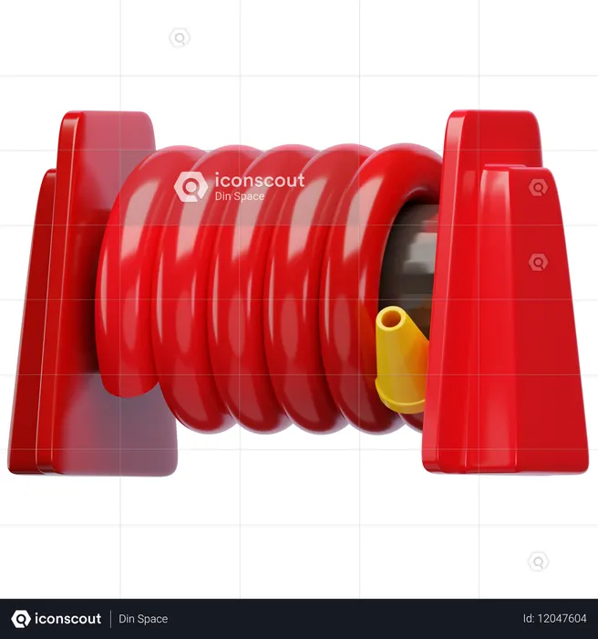 Fire Hose  3D Icon