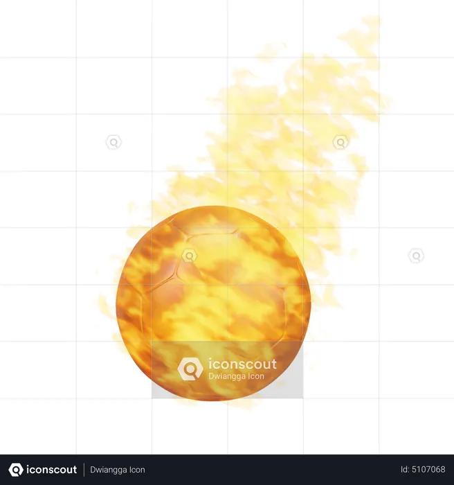 Fireball  3D Icon