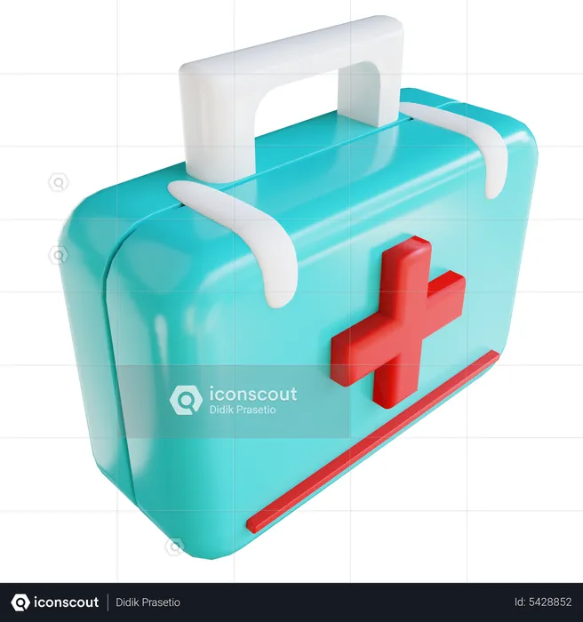 First Aid Box  3D Icon