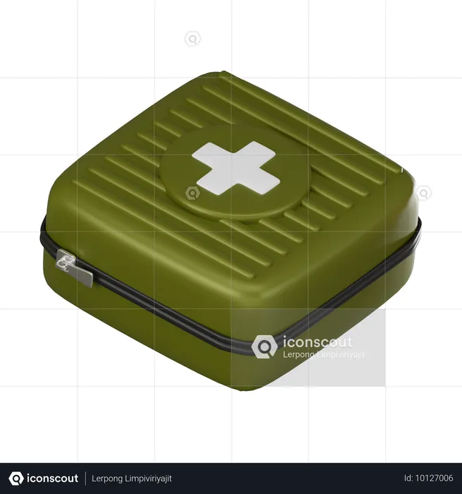 First Aid Kit  3D Icon