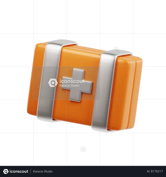 First Aid Kit  3D Icon