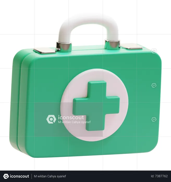 FIRST AID KIT  3D Icon