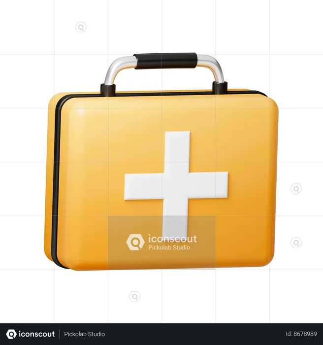 First aid kit  3D Icon