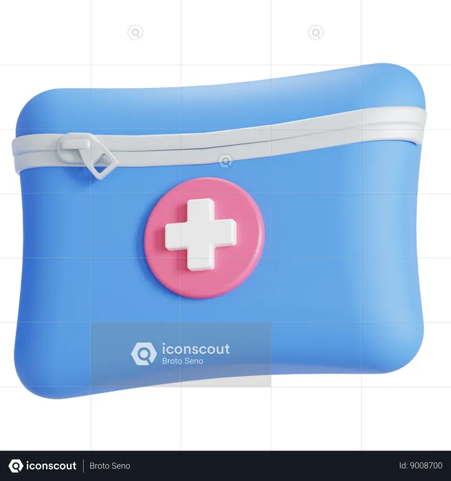 First aid kit  3D Icon