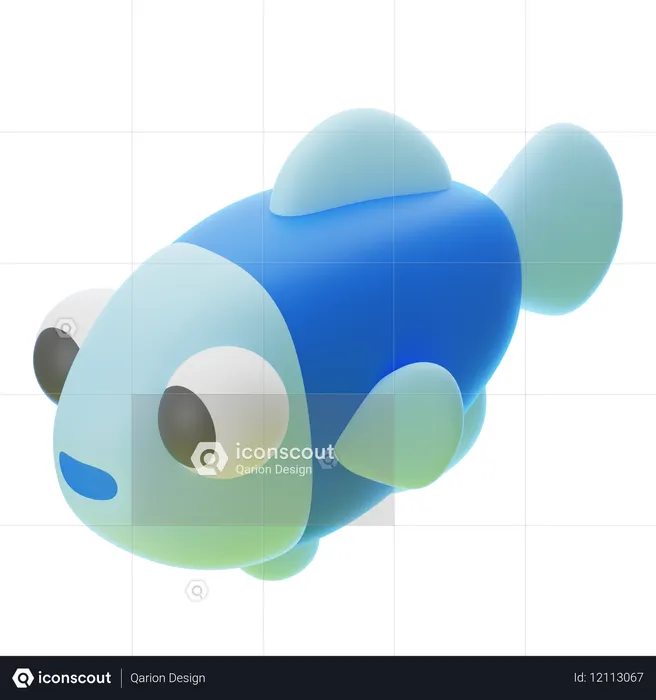 FISH  3D Icon