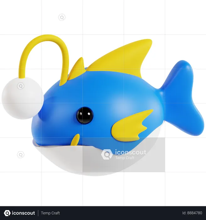 Fish  3D Icon