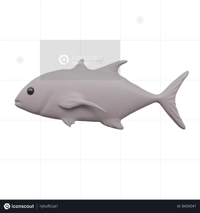 Fish  3D Icon