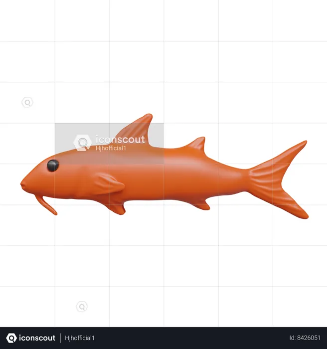 Fish  3D Icon