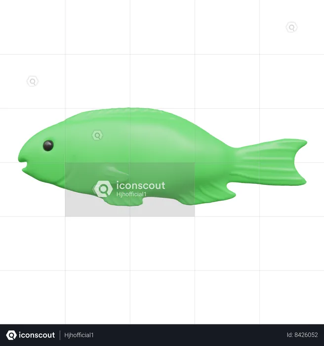 Fish  3D Icon