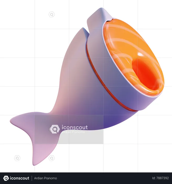 Fish  3D Icon