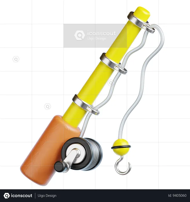 Fishing  3D Icon