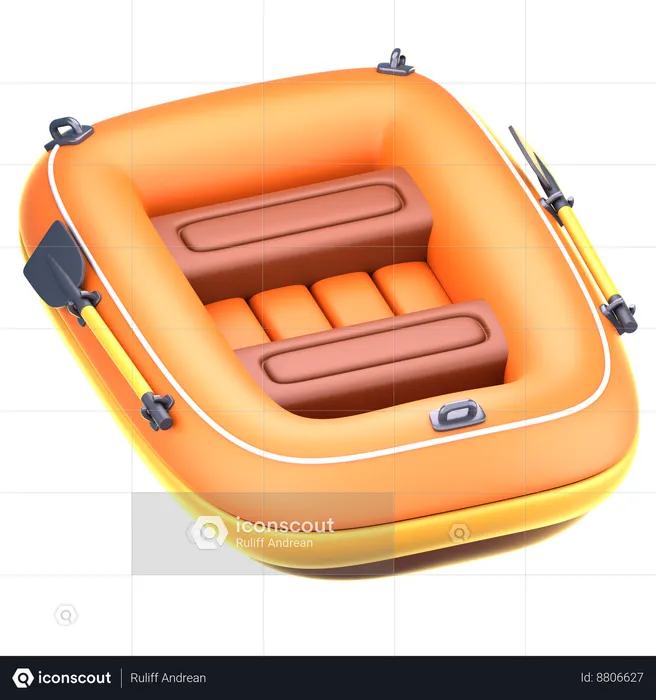 Fishing Boat  3D Icon