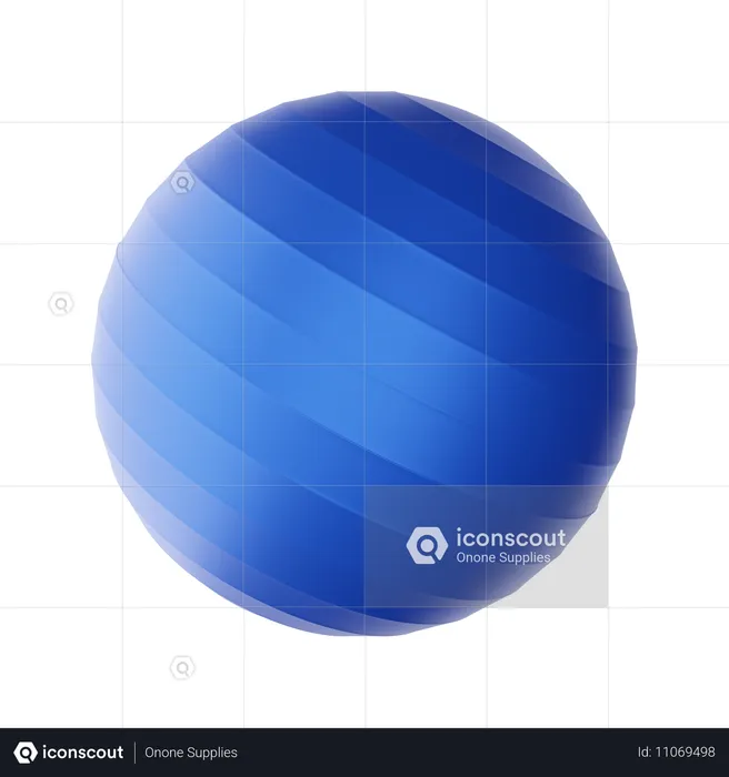 Fit Ball  3D Icon