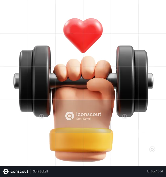 Fitness  3D Icon