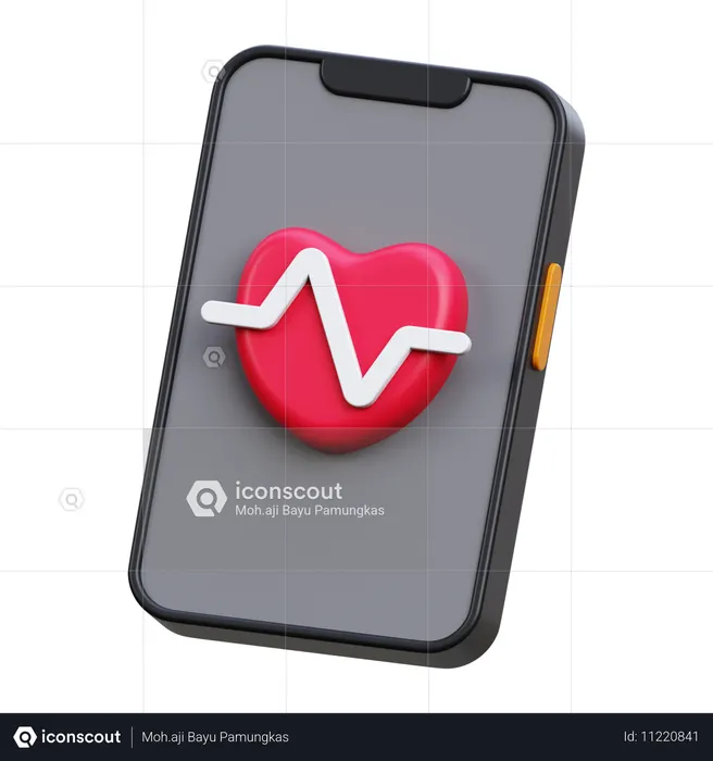 Fitness App  3D Icon