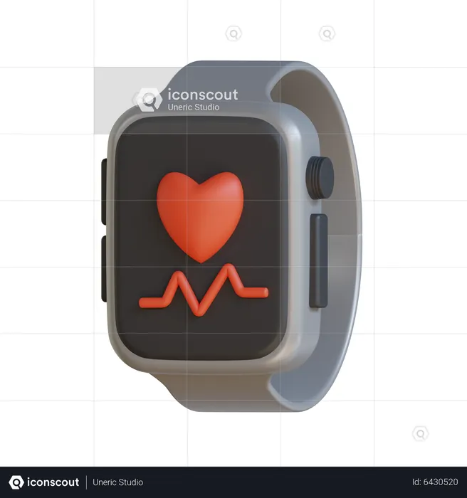 Fitness Band  3D Icon