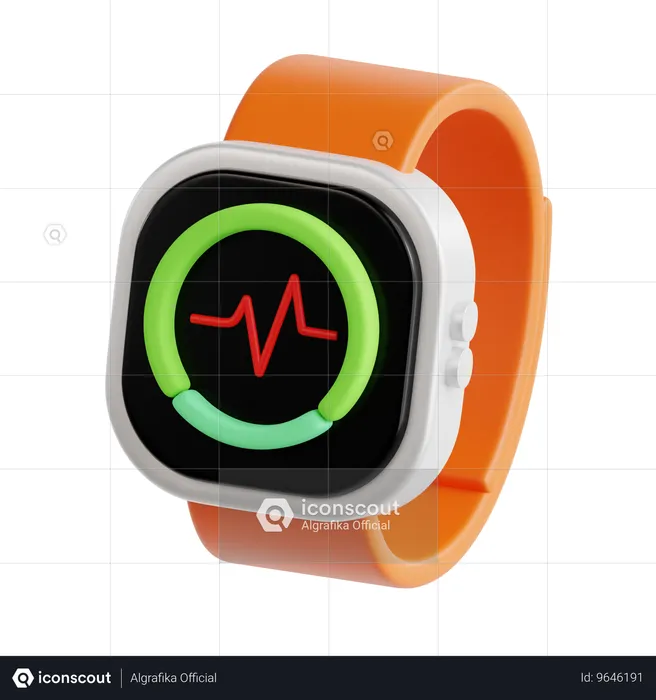 Fitness-Tracker  3D Icon