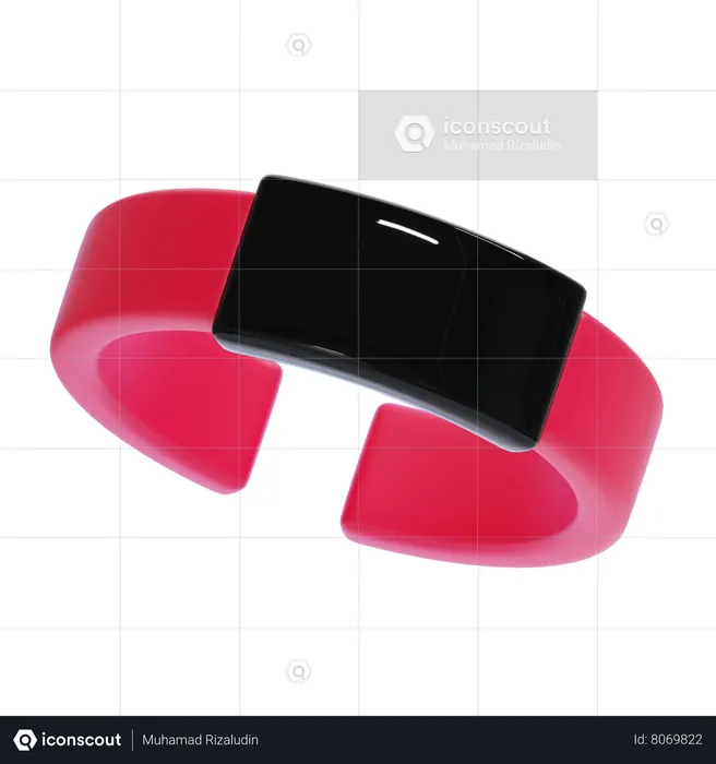 Fitness Tracker  3D Icon