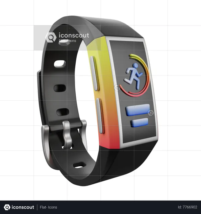 Fitness Tracker  3D Icon