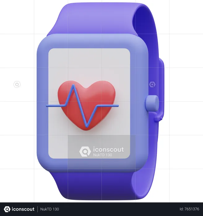 Fitnessarmband  3D Icon