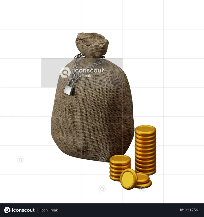 Fixed Deposit  3D Illustration