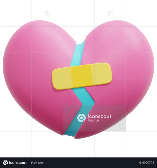 Fixing Heart  3D Icon