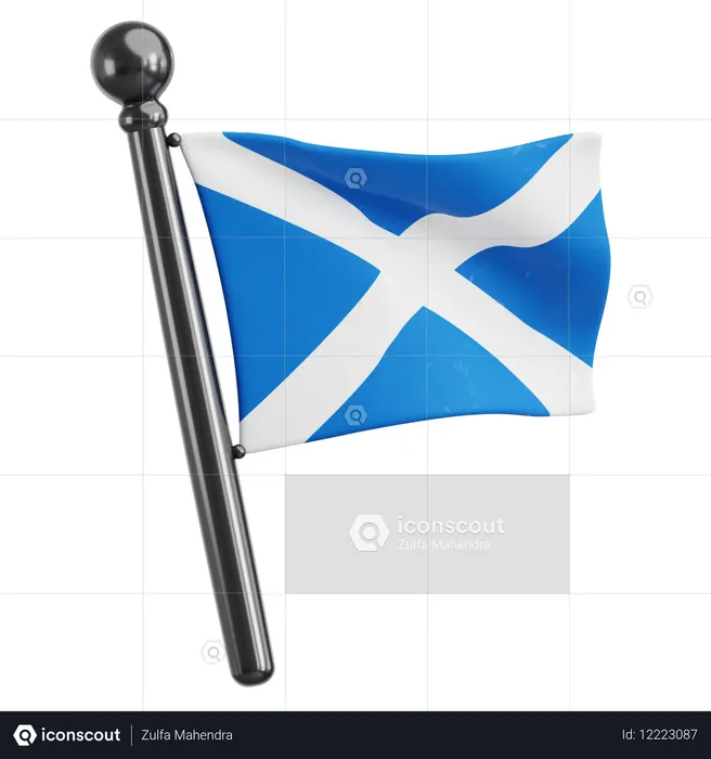 Flag 1 Flag 3D Icon