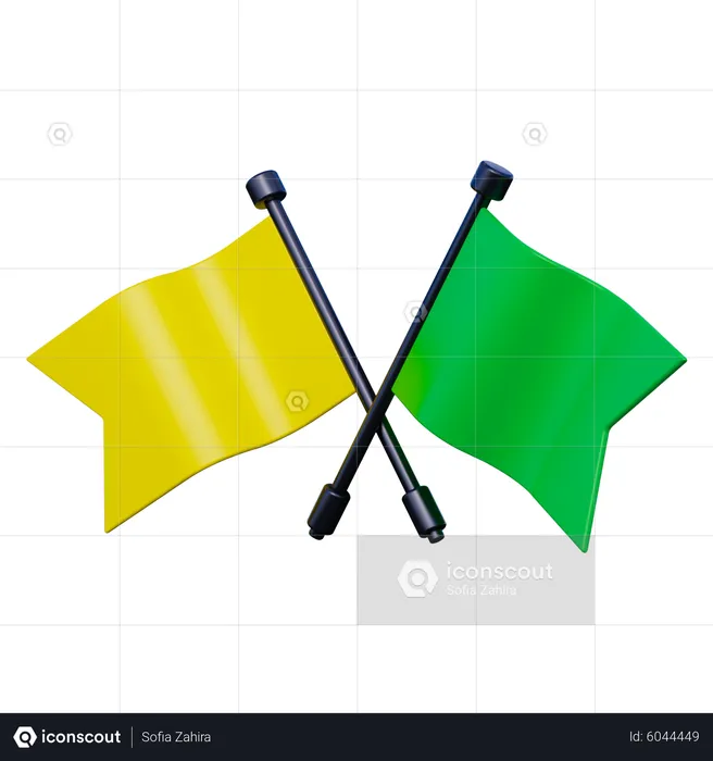 Flag  3D Icon