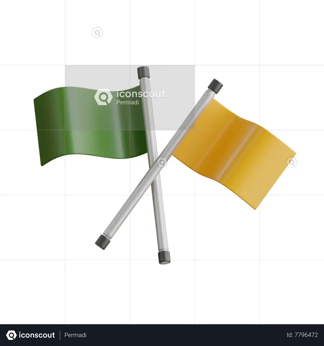 Flags  3D Icon
