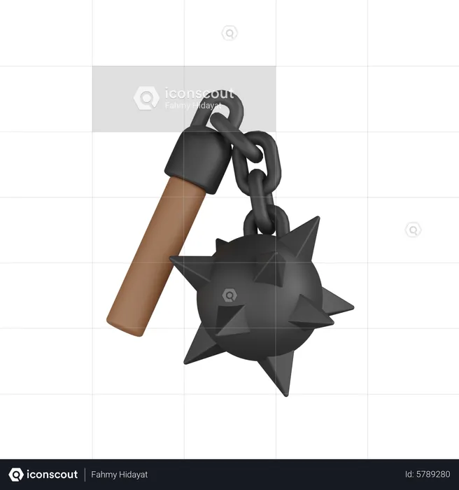 Flail  3D Icon