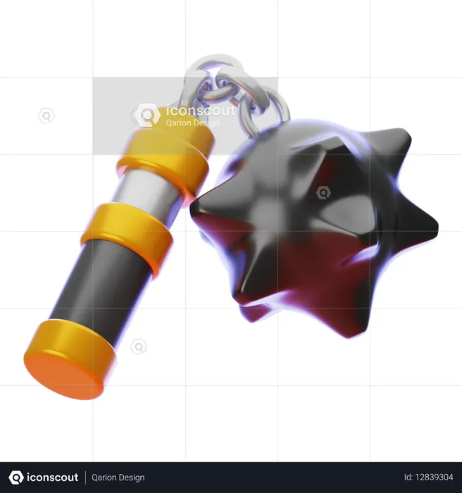 Flail  3D Icon