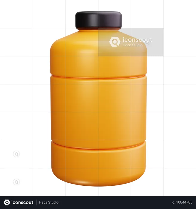 Flasche  3D Icon