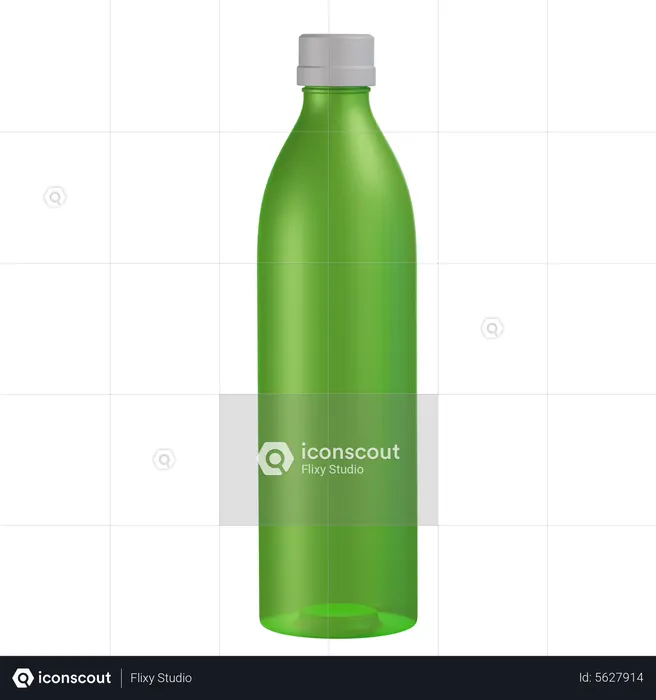 Flasche  3D Icon