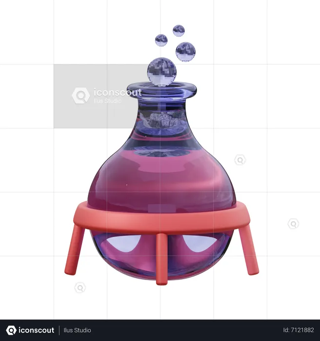 Flasche  3D Icon